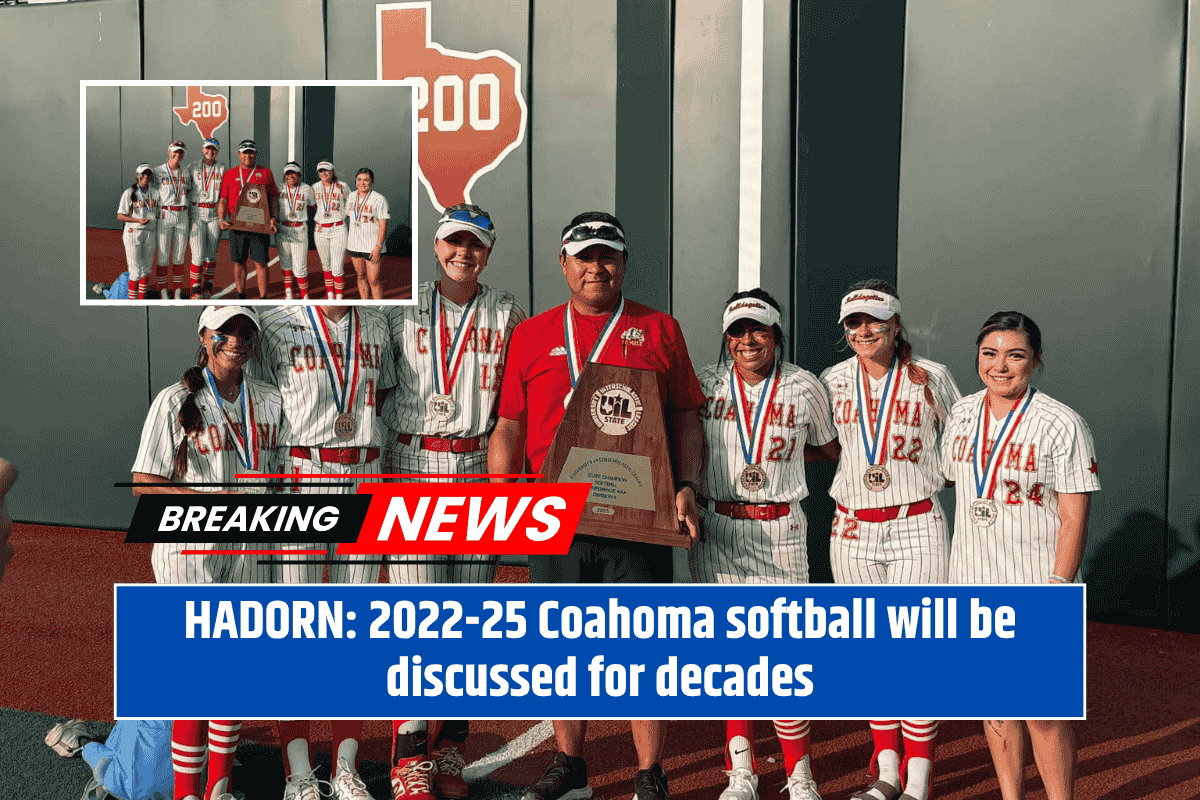 HADORN: 2022-25 Coahoma softball will be discussed for decades