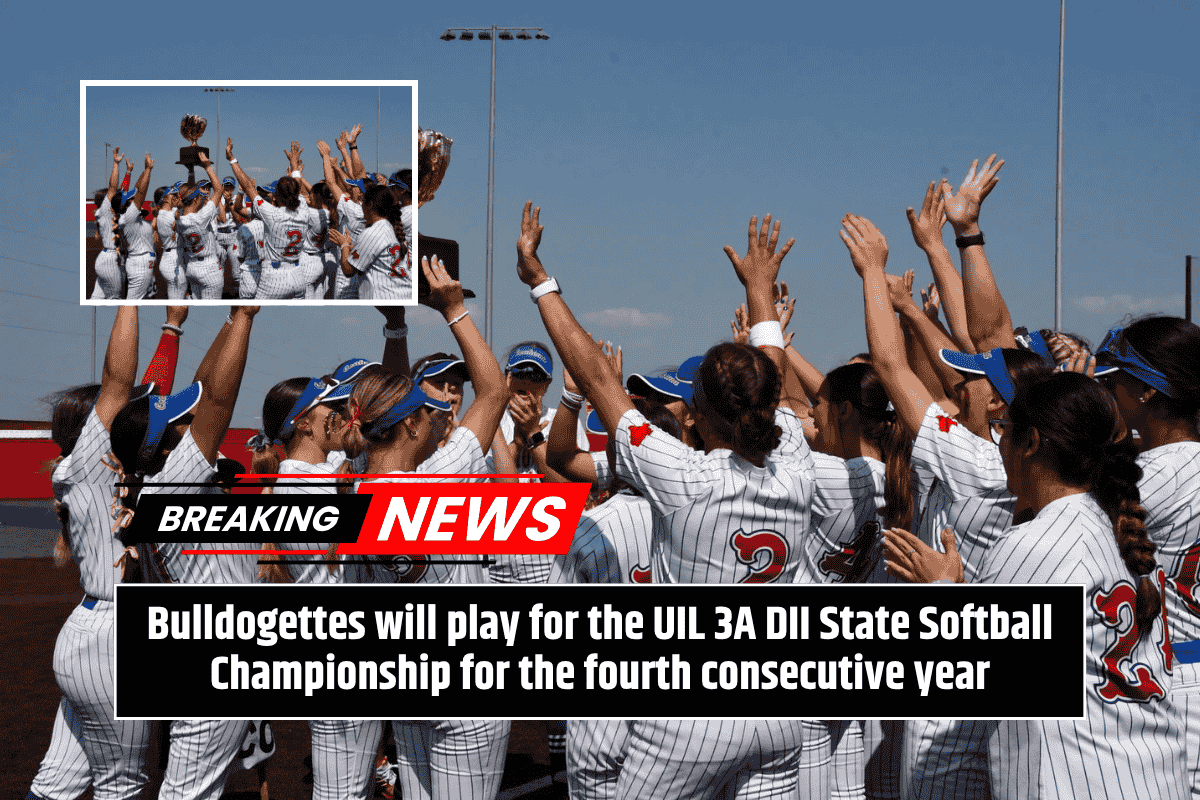 Bulldogettes will play for the UIL 3A DII State Softball Championship for the fourth consecutive year