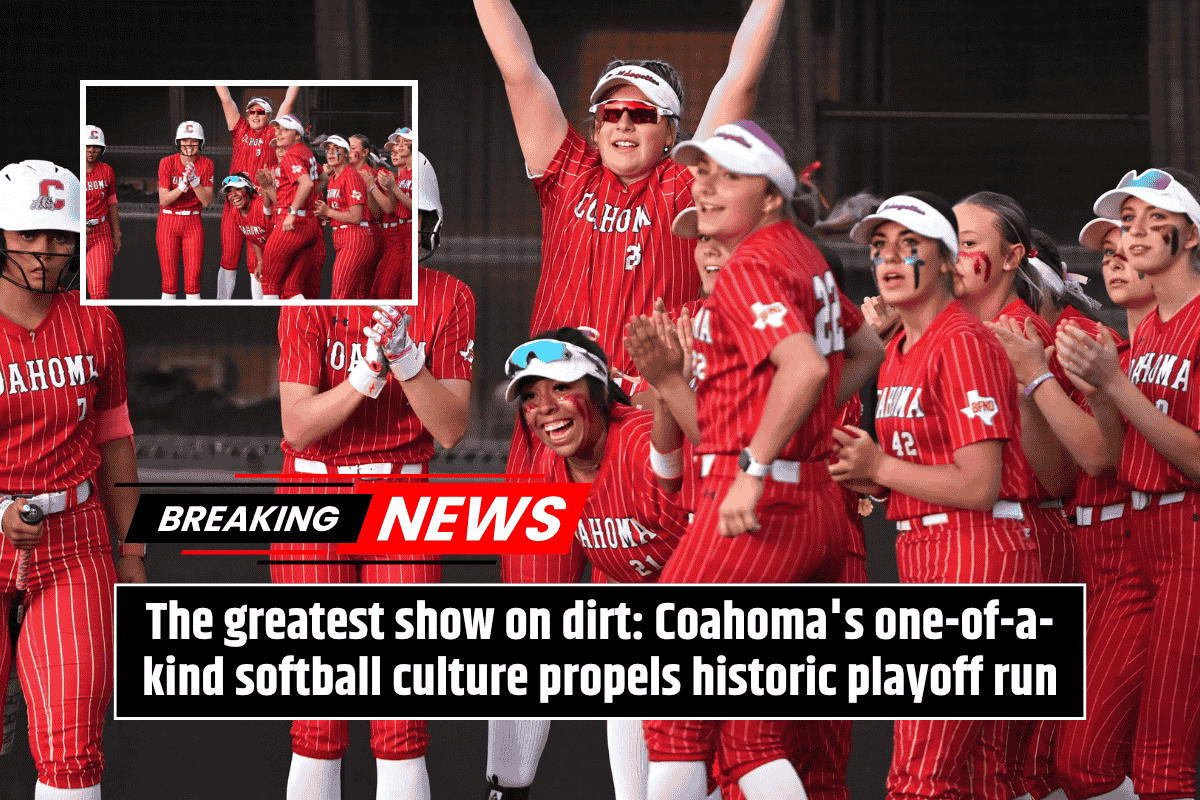 The greatest show on dirt: Coahoma's one-of-a-kind softball culture propels historic playoff run