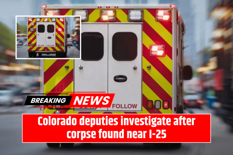Colorado deputies investigate after corpse found near I-25