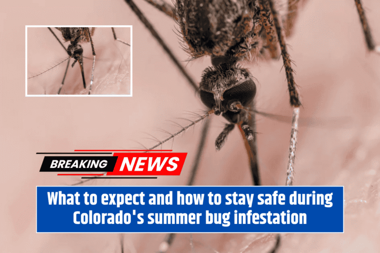 What to expect and how to stay safe during Colorado's summer bug infestation