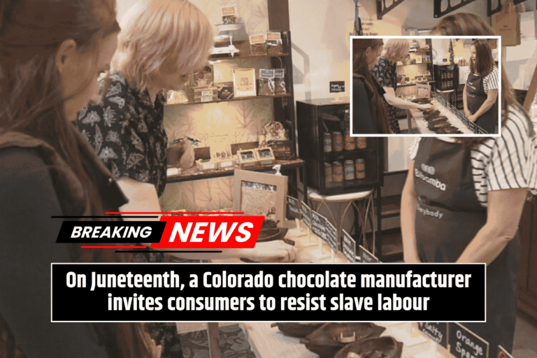 On Juneteenth, a Colorado chocolate manufacturer invites consumers to resist slave labour