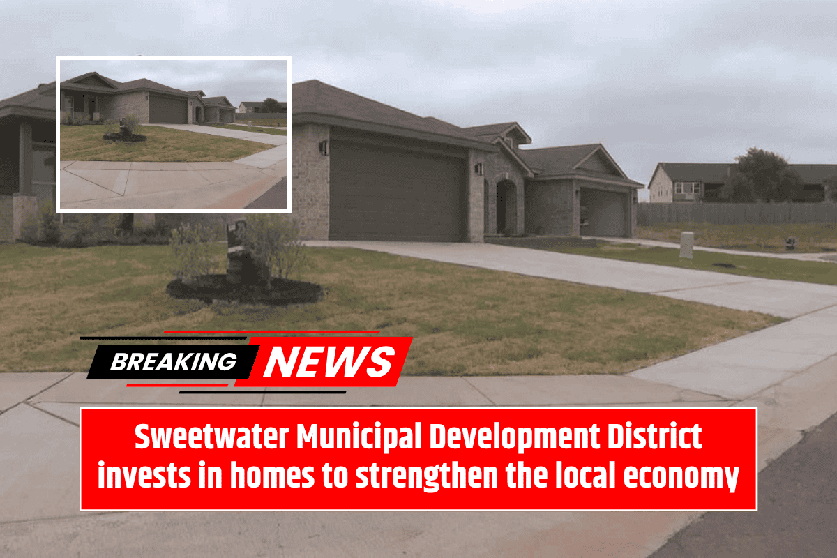 Sweetwater Municipal Development District invests in homes to strengthen the local economy