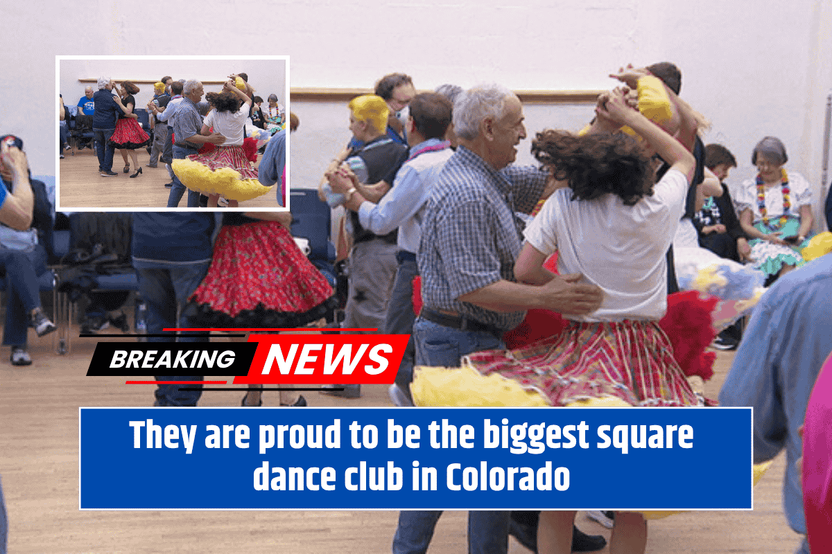 They are proud to be the biggest square dance club in Colorado