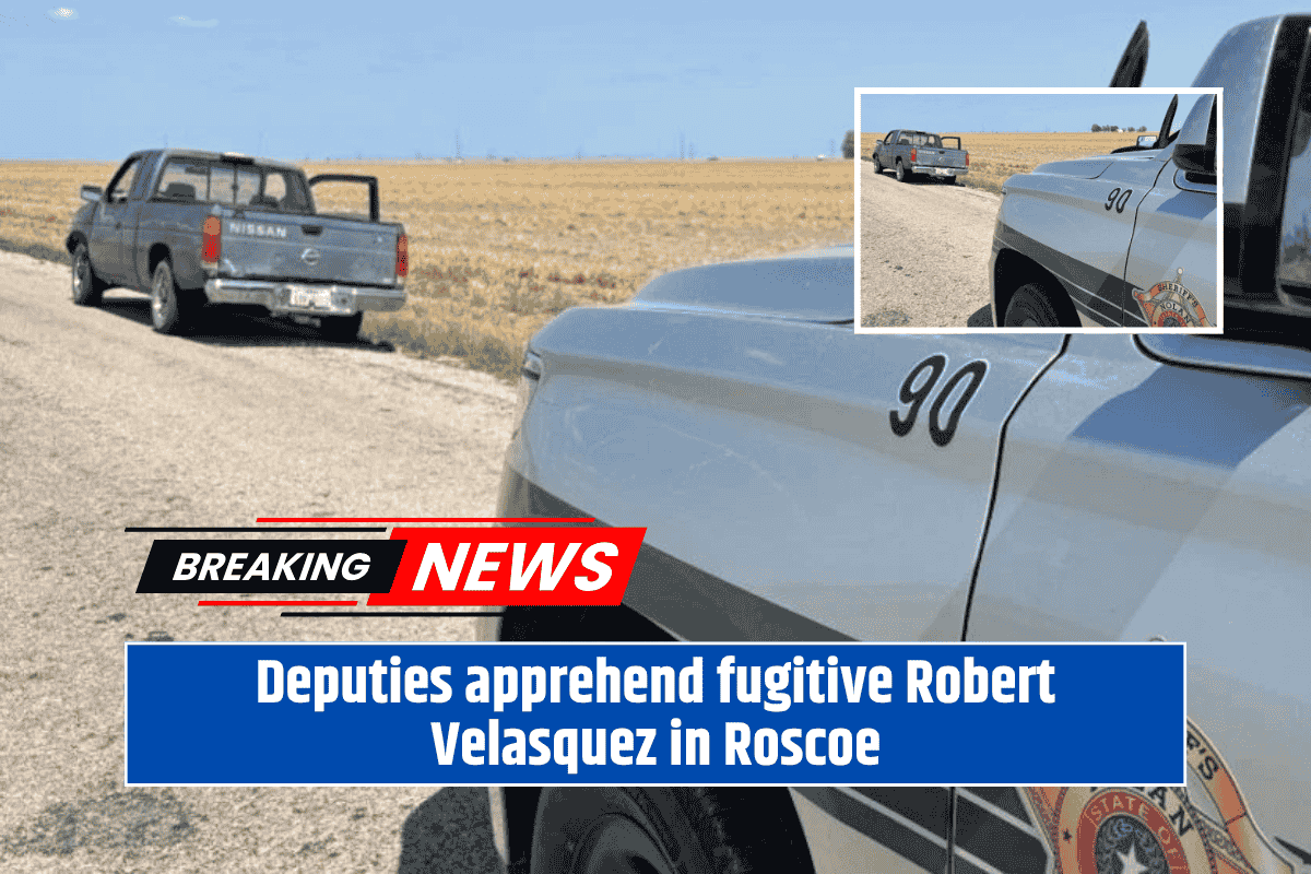 Deputies apprehend fugitive Robert Velasquez in Roscoe