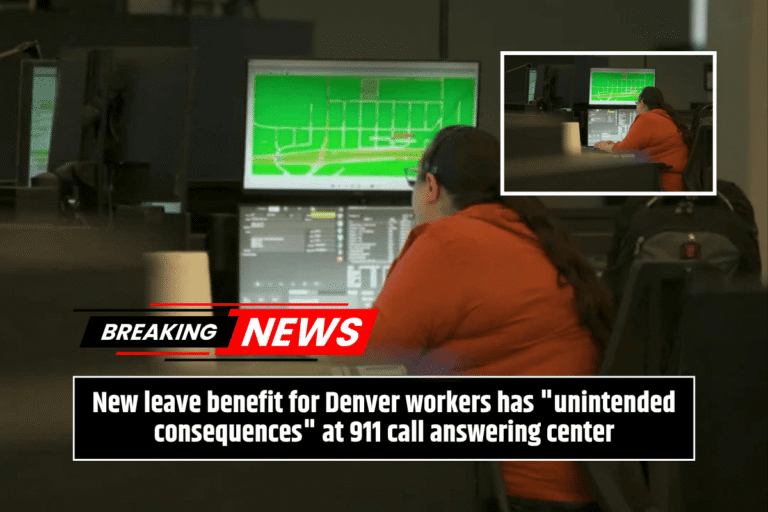New leave benefit for Denver workers has "unintended consequences" at 911 call answering center