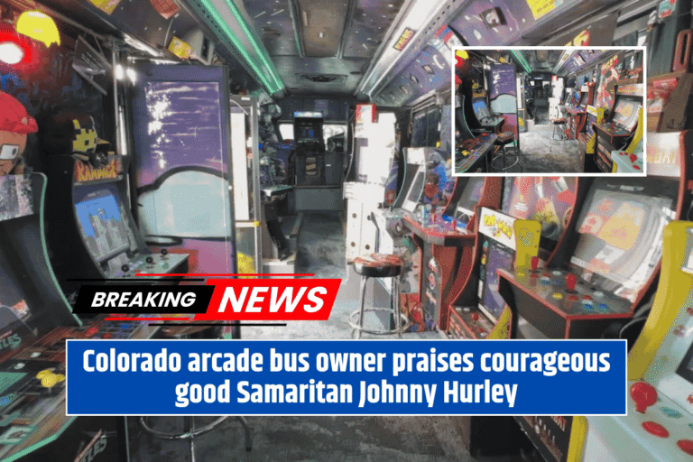 Colorado arcade bus owner praises courageous good Samaritan Johnny Hurley