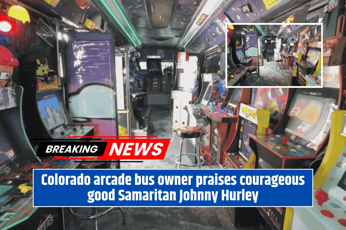 Colorado arcade bus owner praises courageous good Samaritan Johnny Hurley