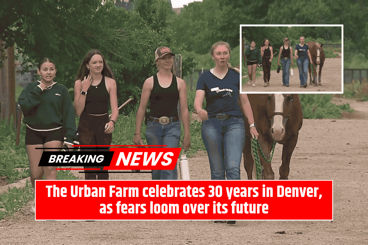 The Urban Farm celebrates 30 years in Denver, as fears loom over its future